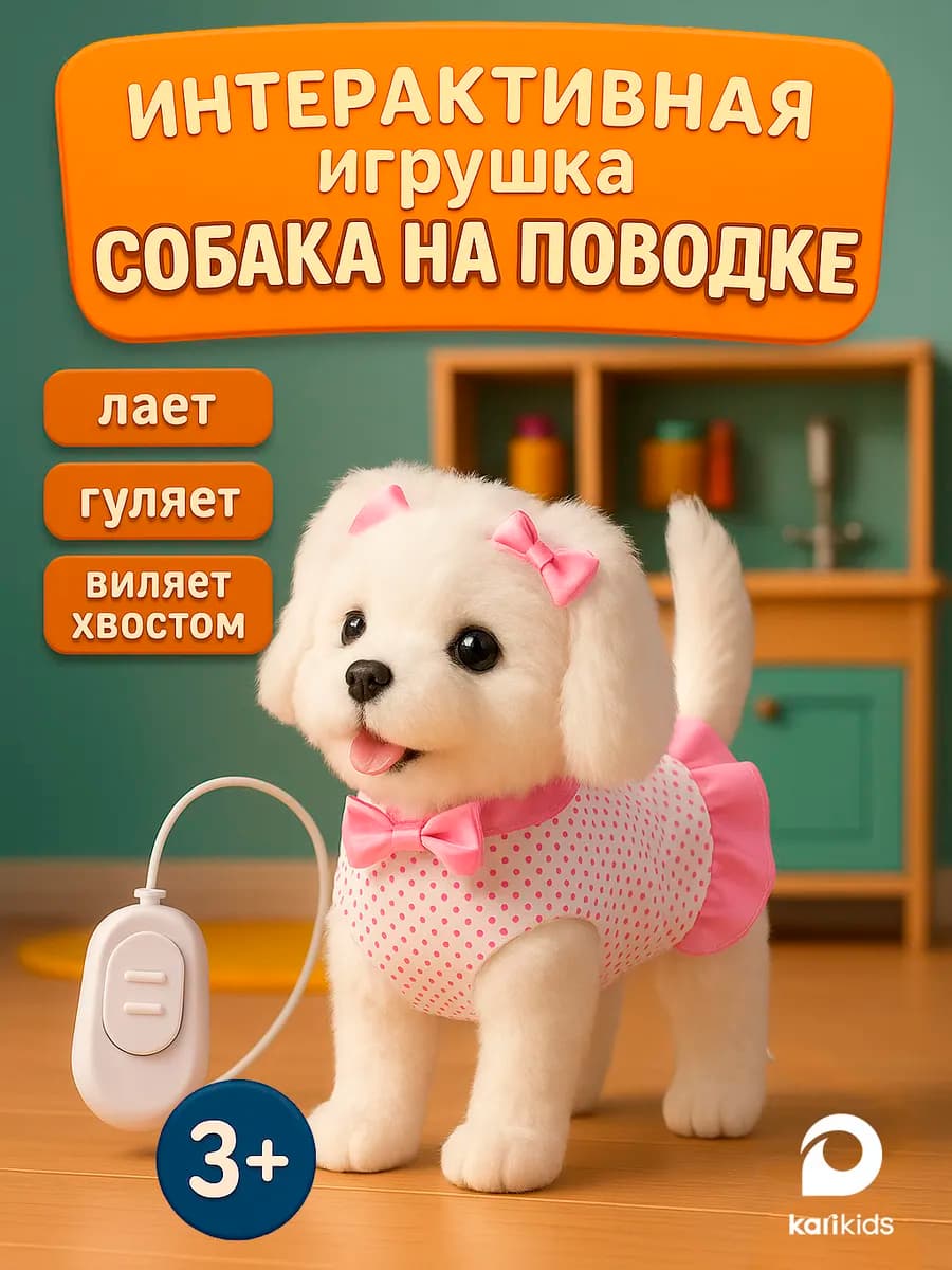 Интерактивная игрушка Собака на пульте управления