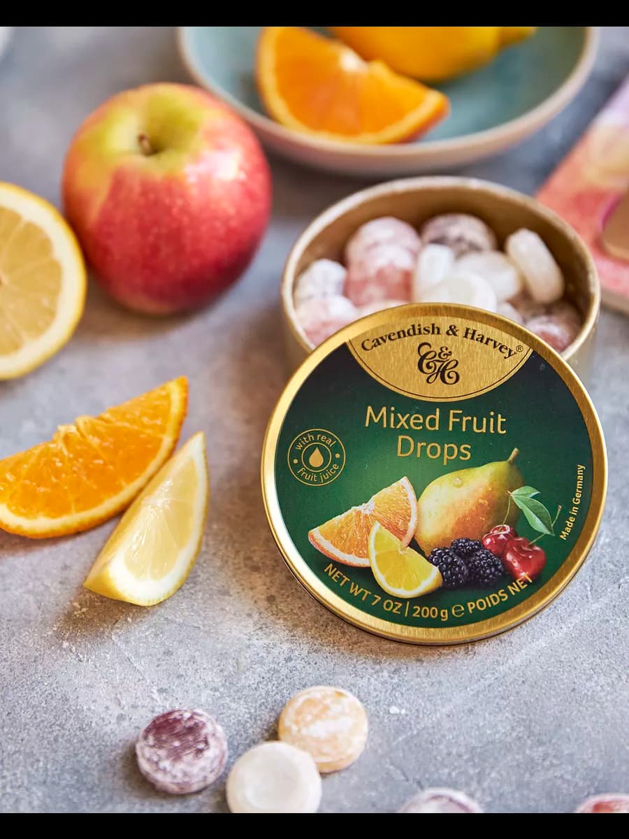 Леденцы Mixed Fruit Drops Фруктовый Микс 200г