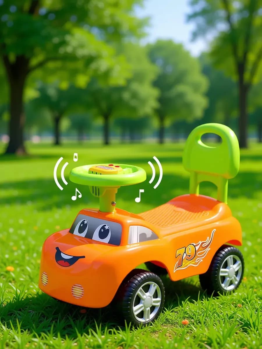 Каталка пушкар со звуком - фото 1