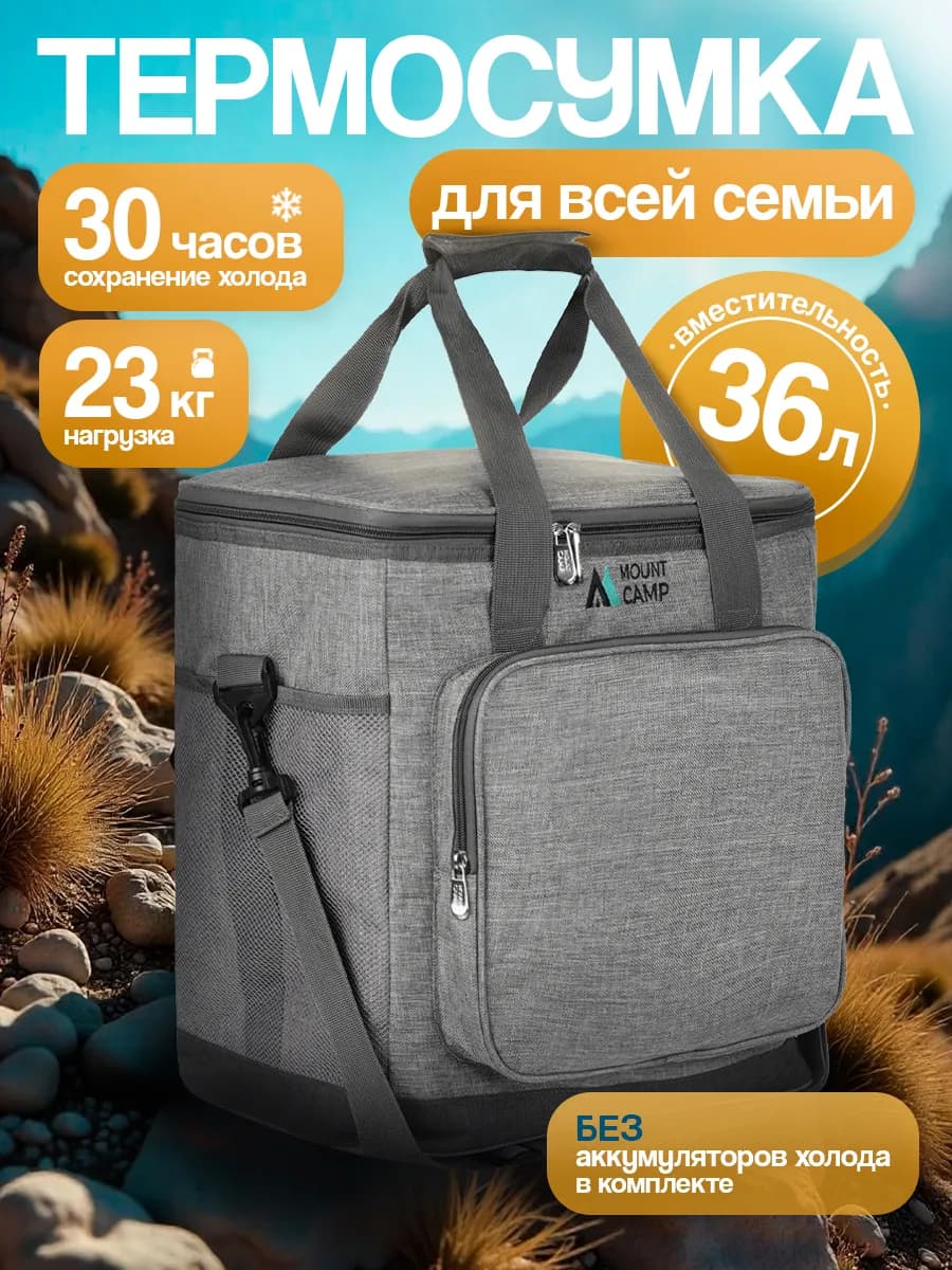 Термосумка холодильник для ланча и пикника 36 л