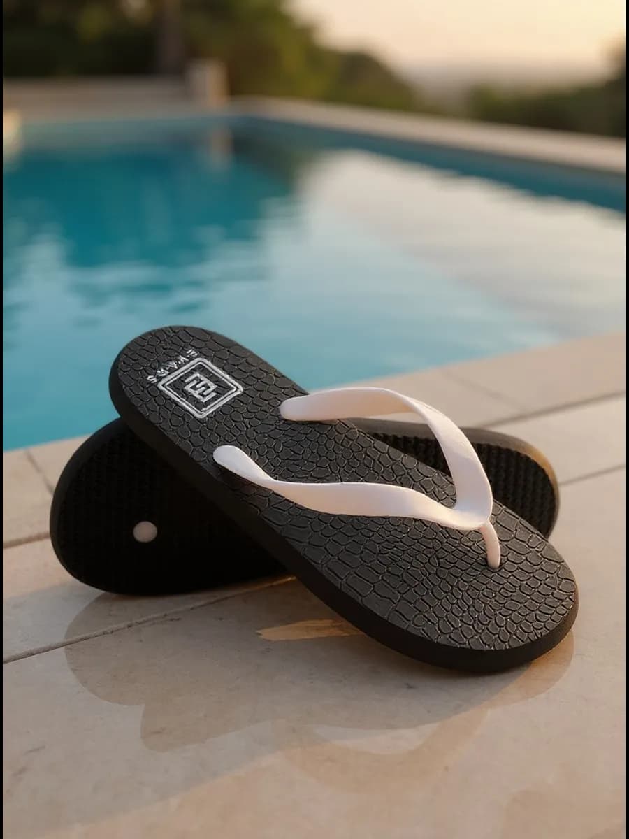 Сланцы через палец вьетнамки пляжные Skin LOGO