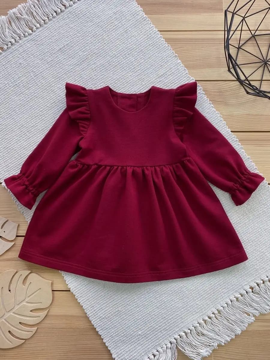 платье нарядное с длинным рукавом