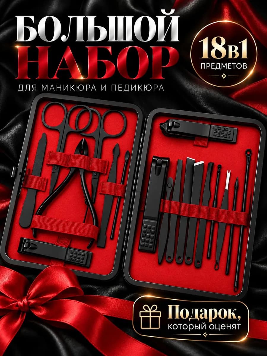Маникюрный набор 18 предметов
