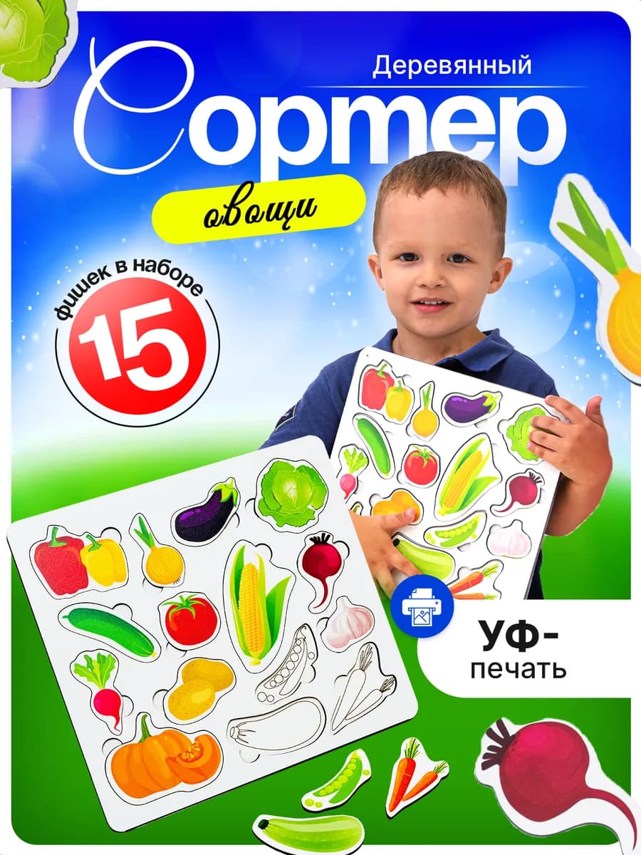 Развивающая игрушка - сортер для малышей