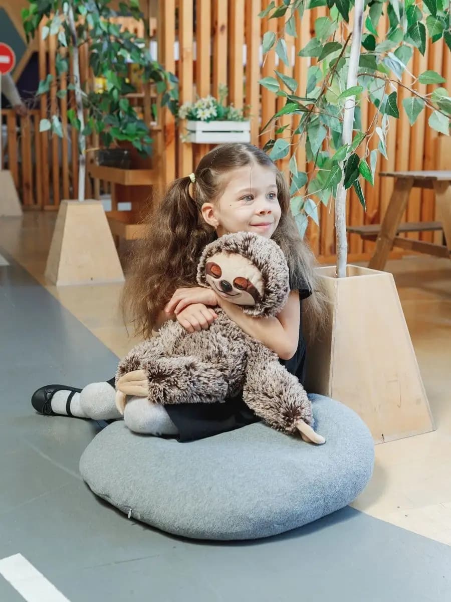 Мягкая игрушка плюшевый Ленивец