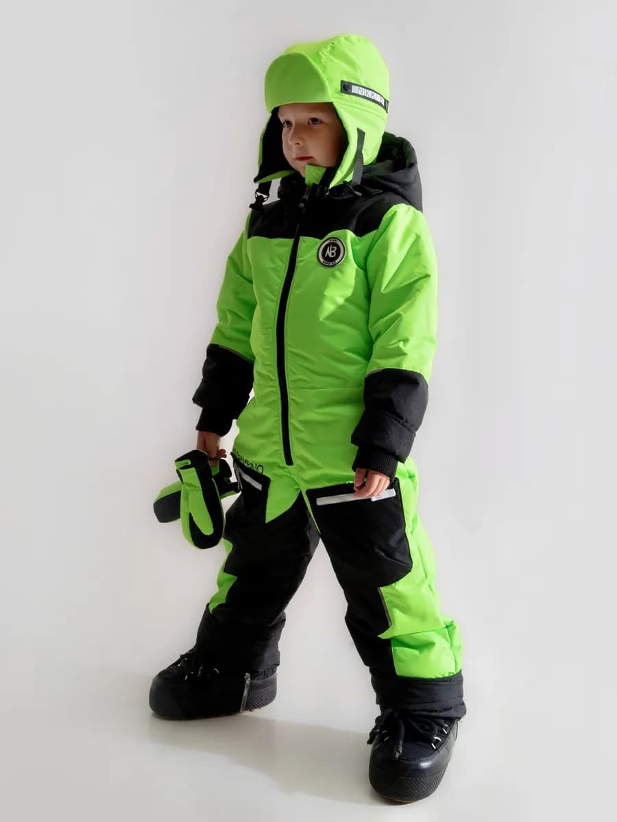 Зимний комбинезон детский слитный