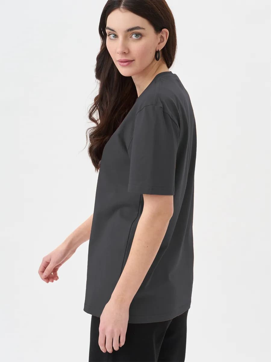 Футболка базовая прямого кроя