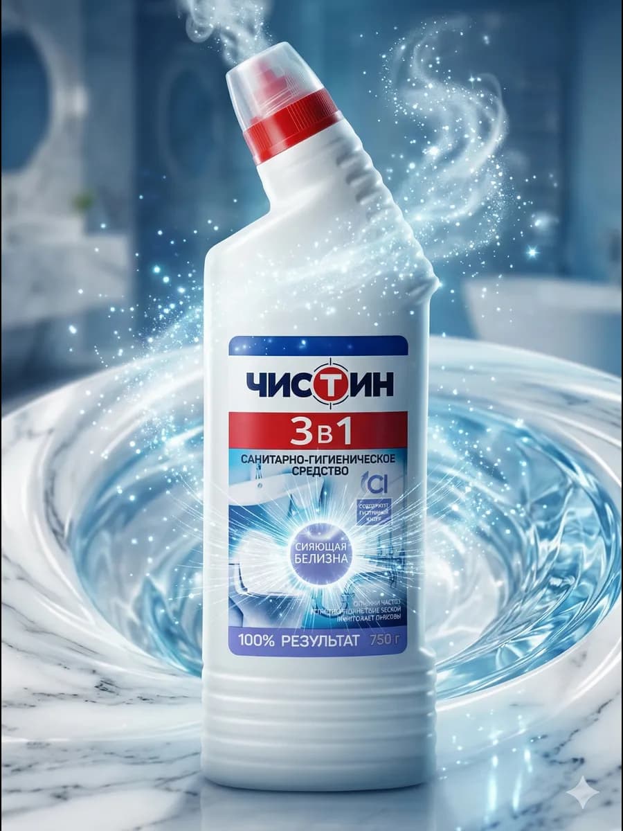 Чистящее средство для ванны 1л