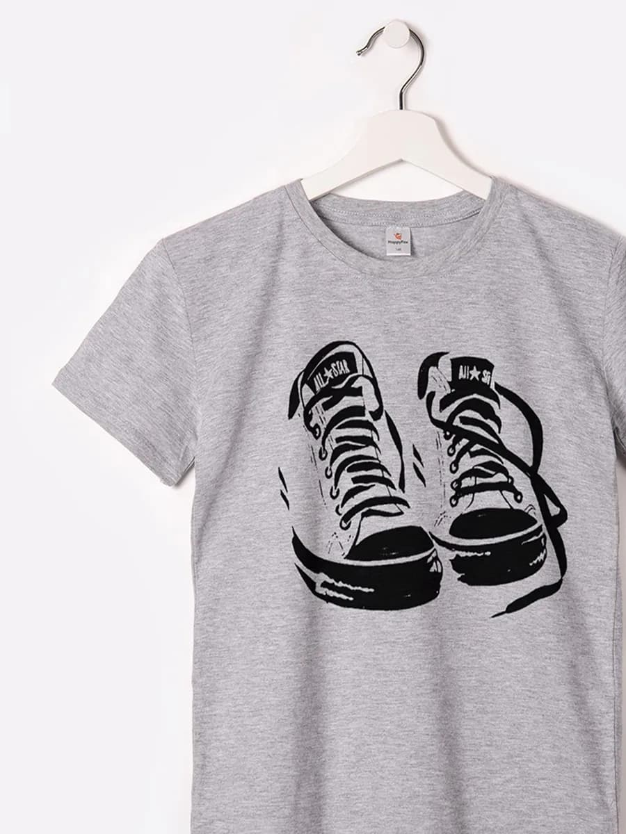 Футболка с принтом детская хлопковая