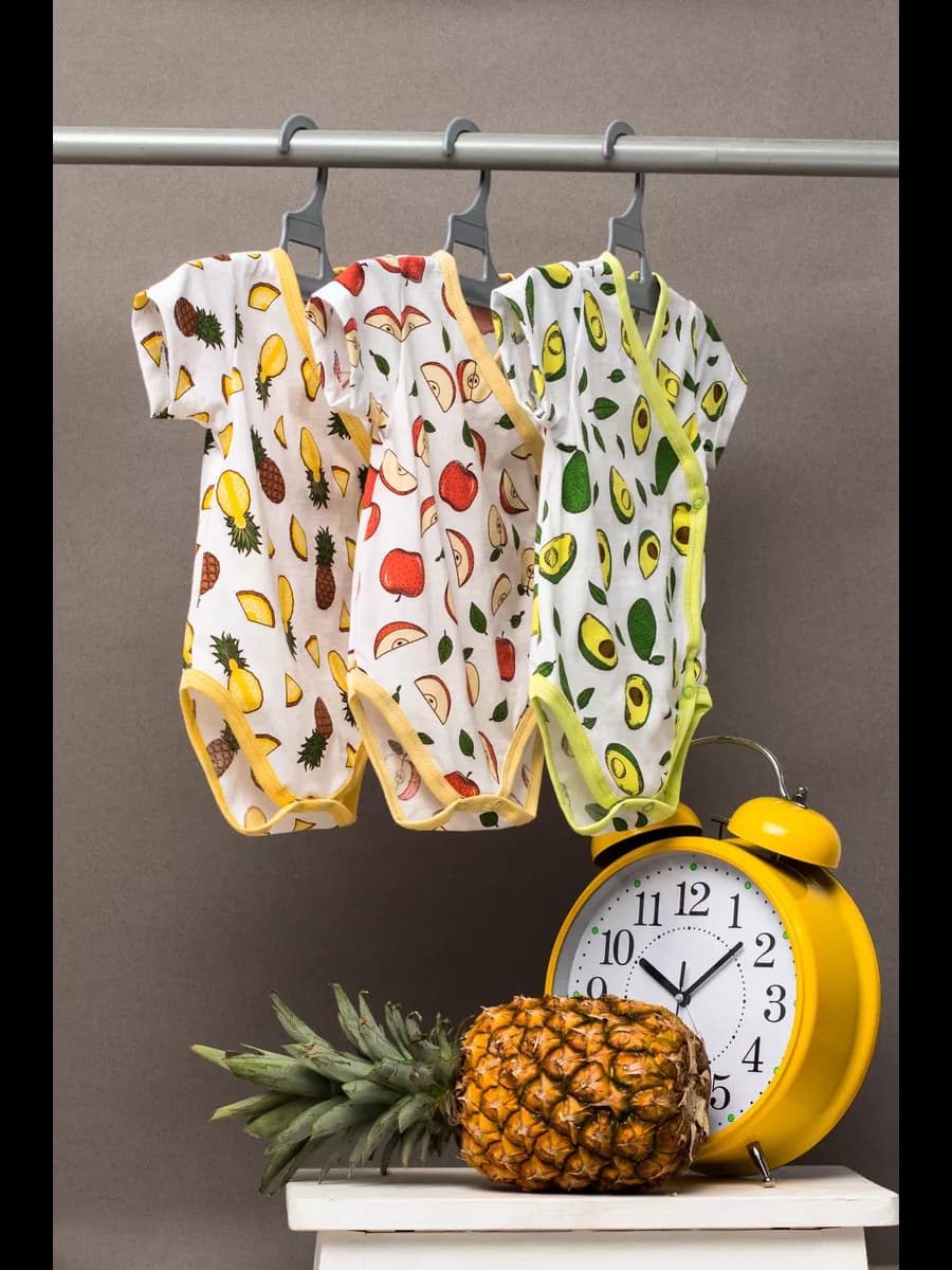 Комплект Боди слип 3 штуки - фото 1