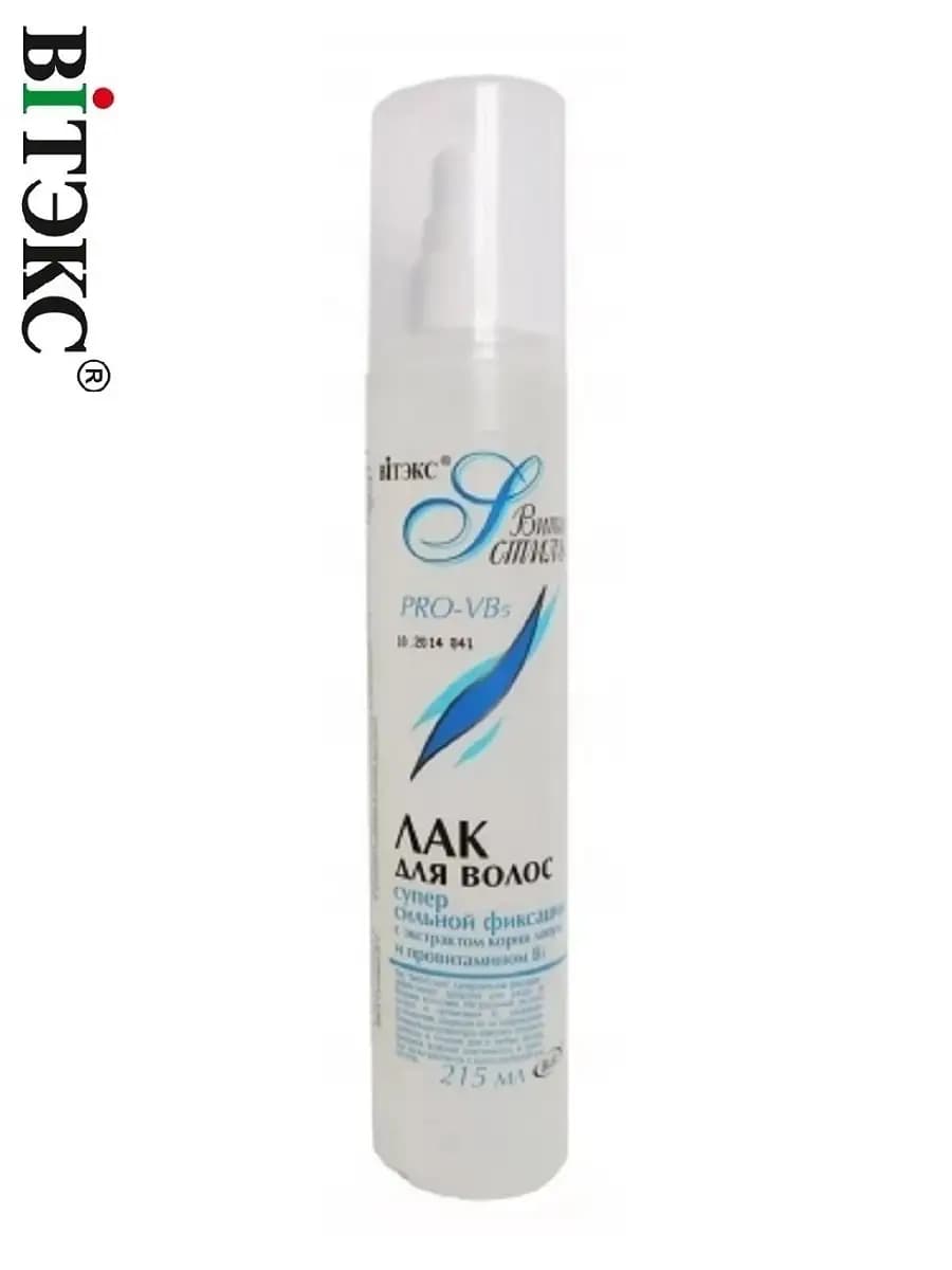 Лак для волос с экстрактом корня лопуха (с дозатором)