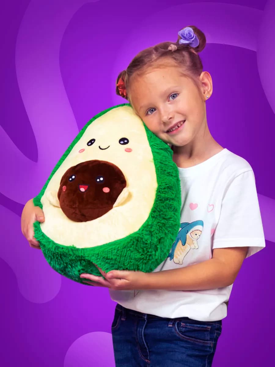 Мягкая игрушка Авокадо 40 см