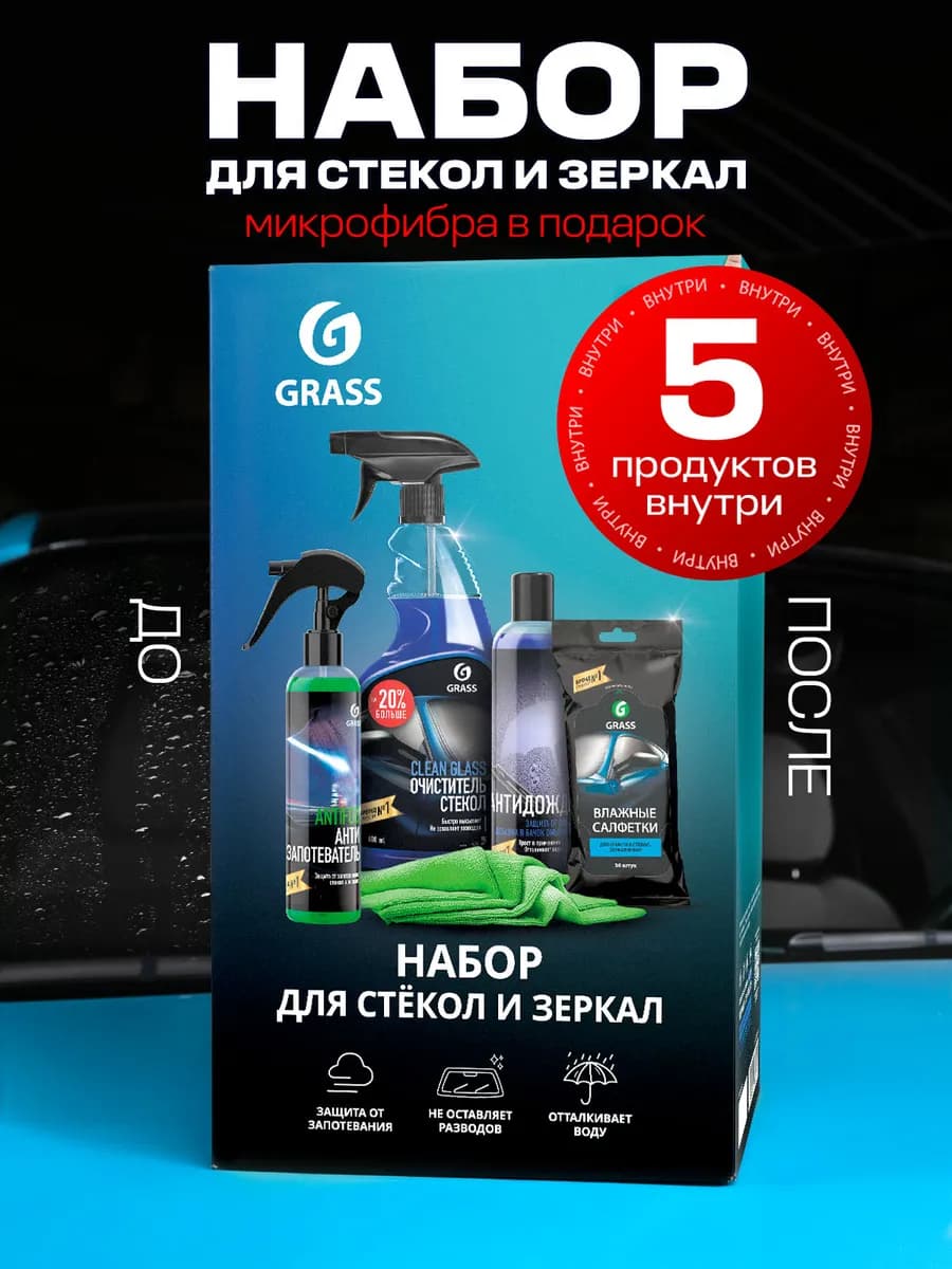 Подарочный набор автохимии мужчине