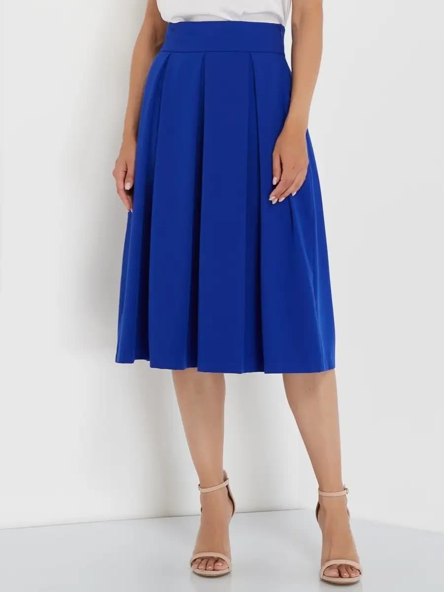 Юбка миди по колено