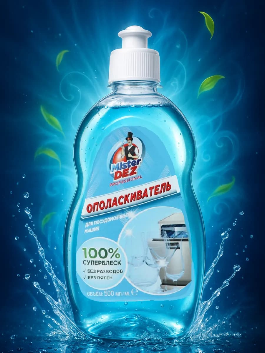 Ополаскиватель для посудомоечной машины - фото 1