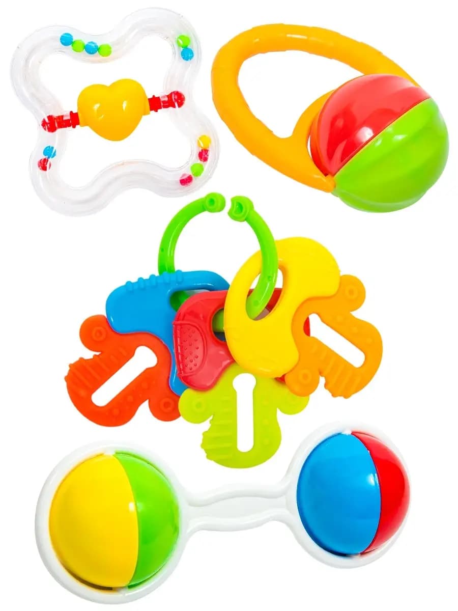 Погремушки для новорожденных