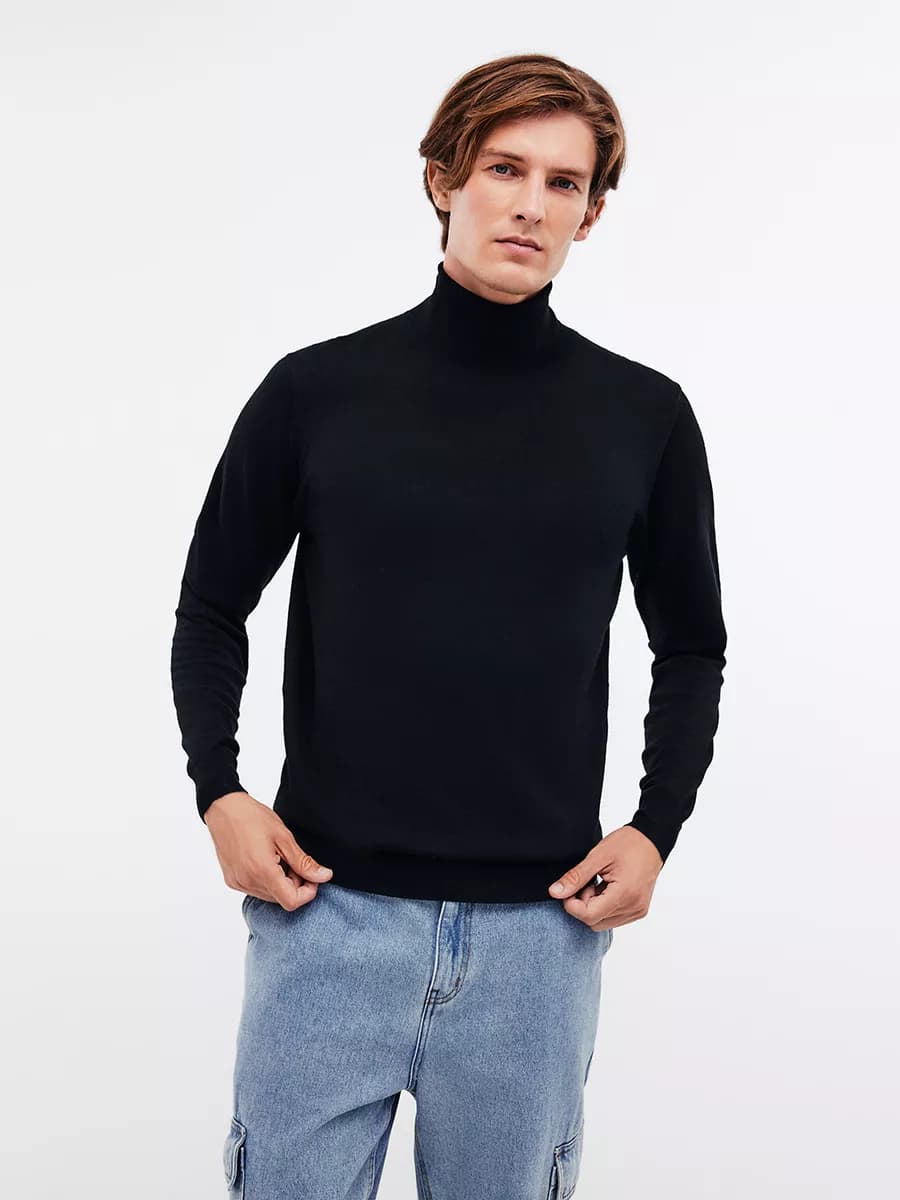 Водолазка с длинным рукавом