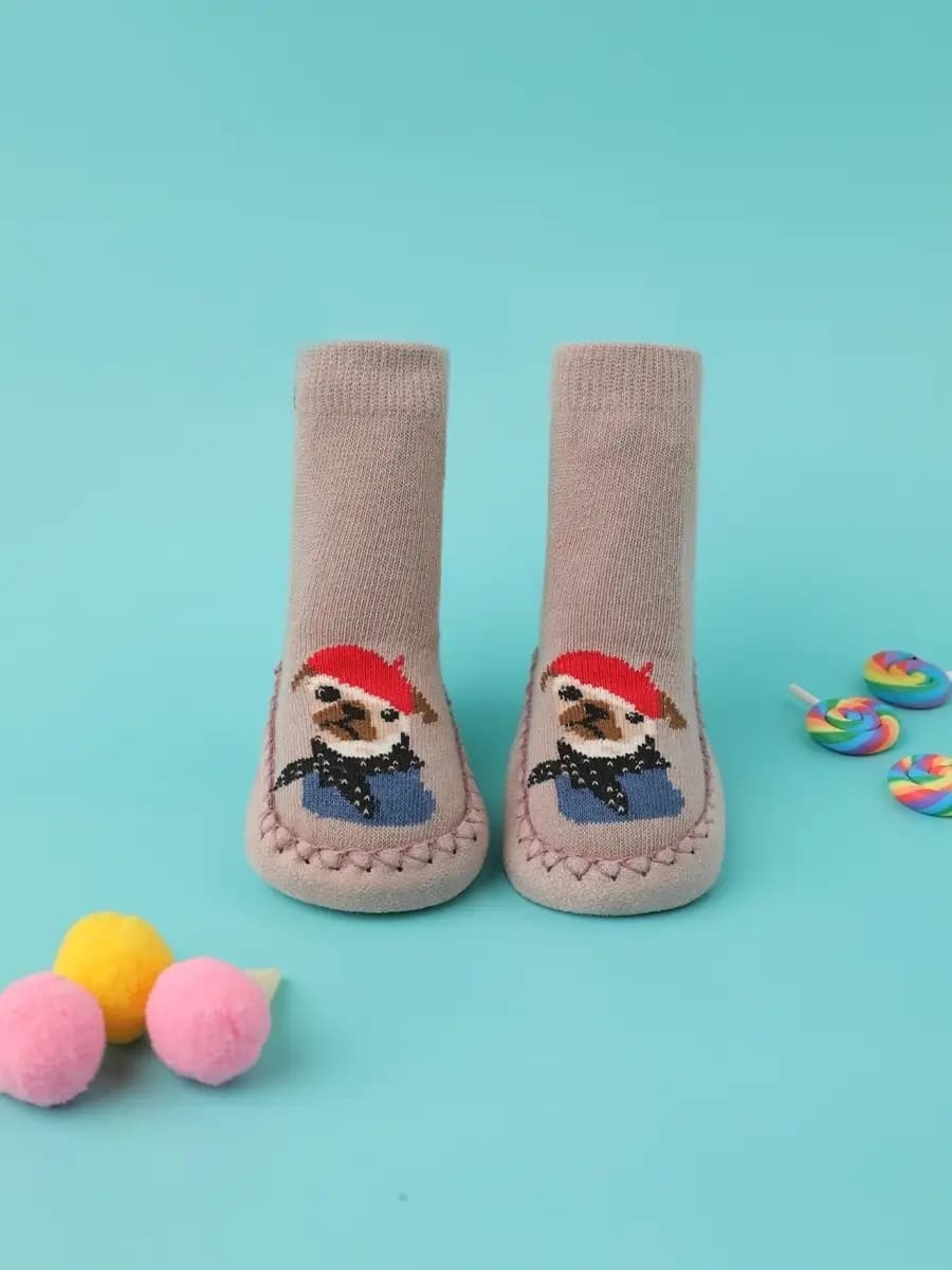 Носочки для новорожденных антискользящие