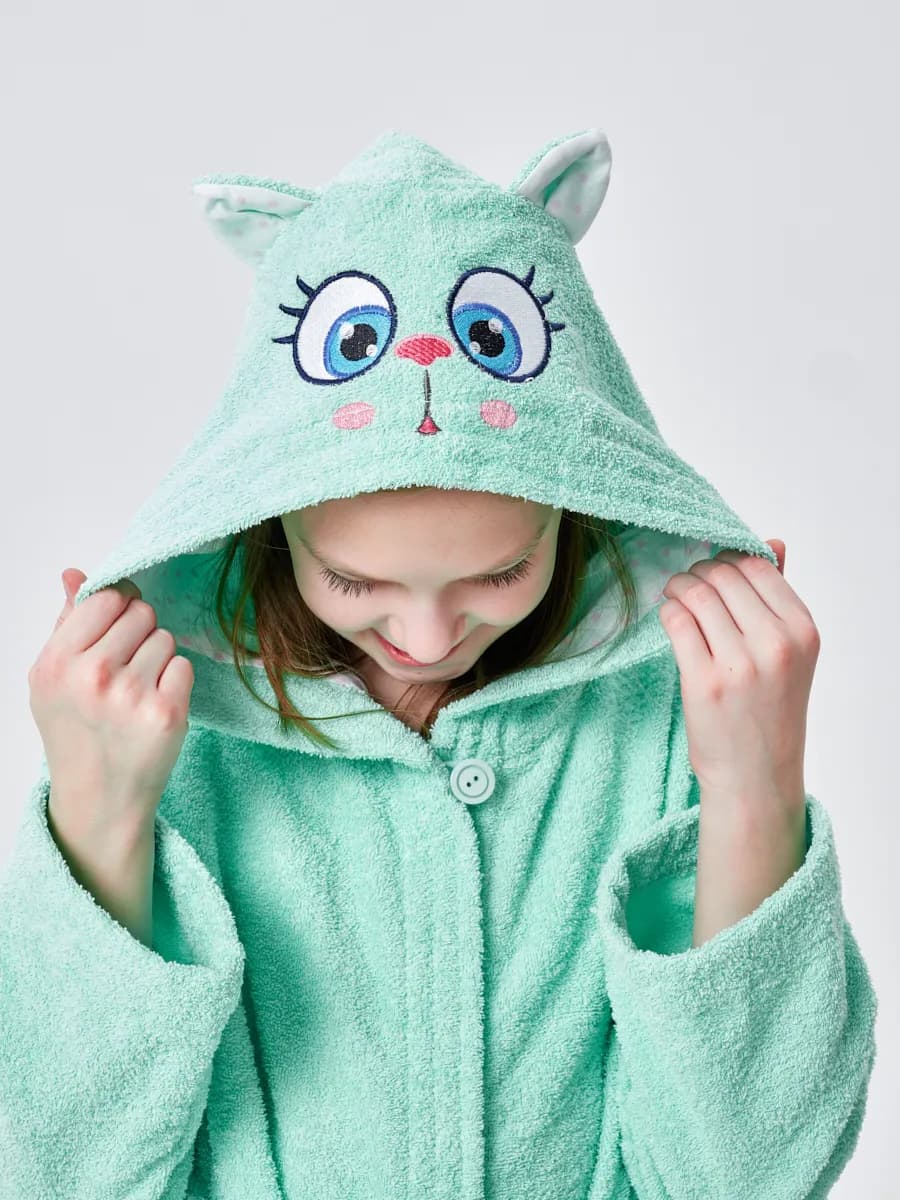 Халат детский Кошечка - фото 1