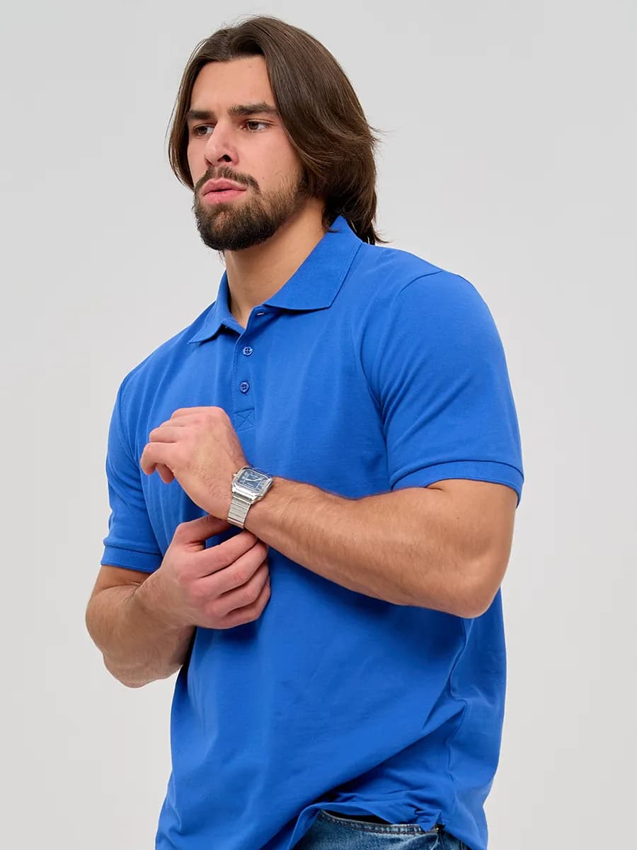 Футболка поло с коротким рукавом - фото 1