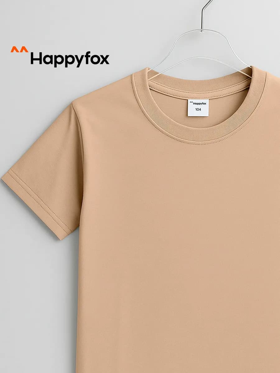 Футболка базовая детская хлопок школьная