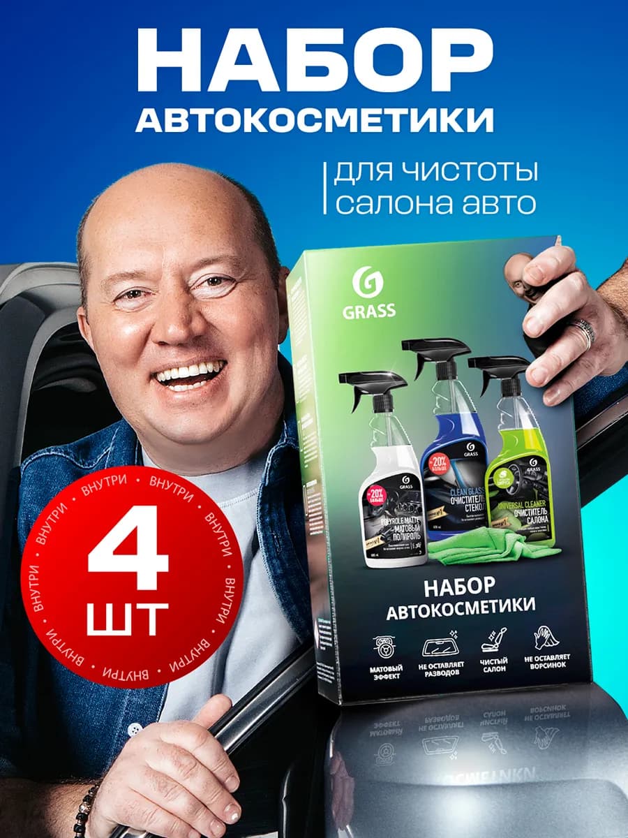 Подарочный набор автохимии мужчине