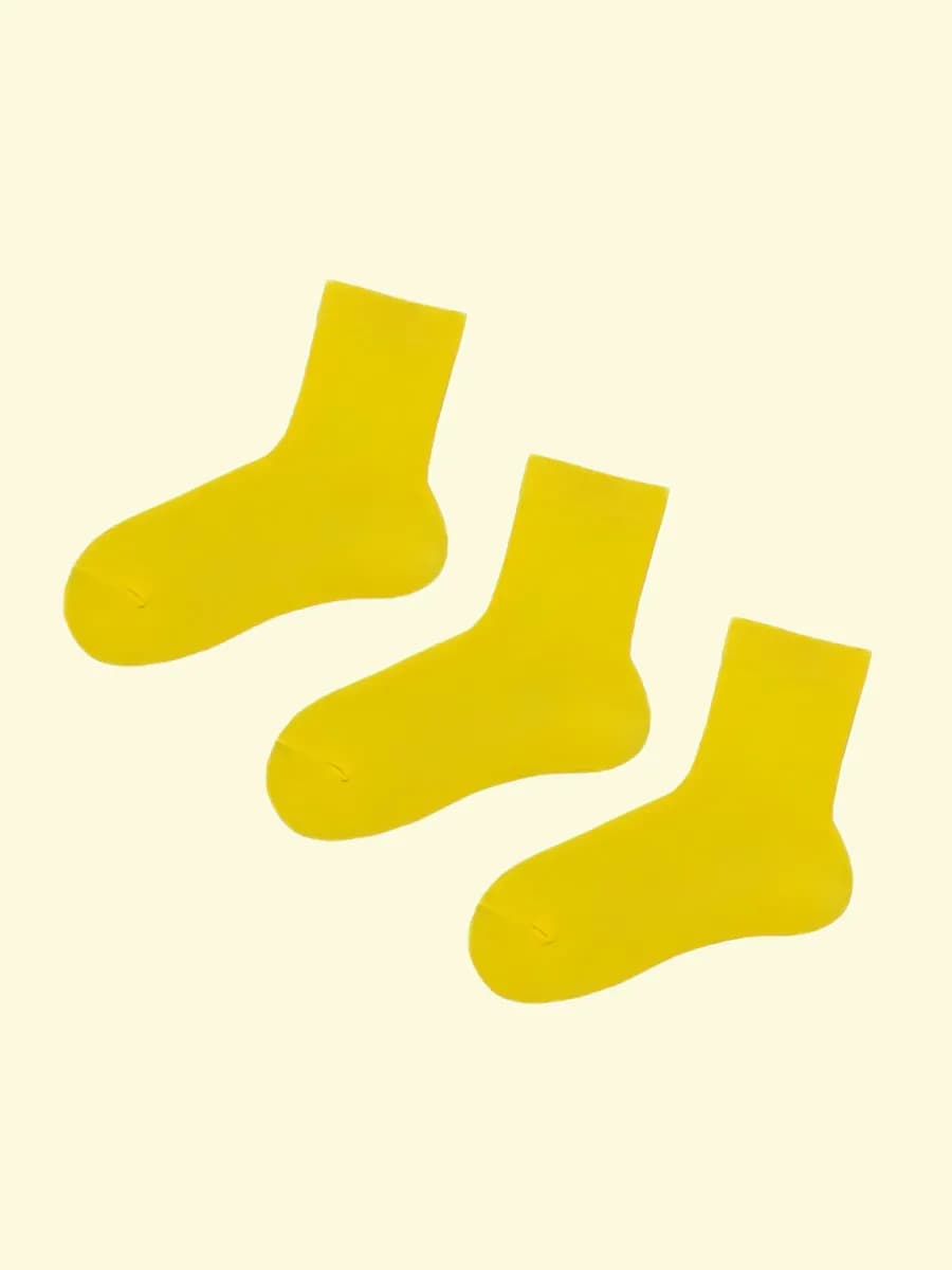 Носки желтые