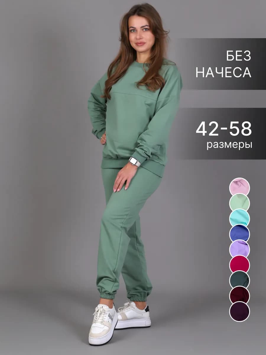 Спортивный костюм осенний без начеса