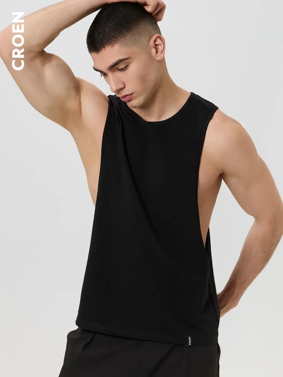 Майка спортивная оверсайз летняя для фитнеса и тренировок