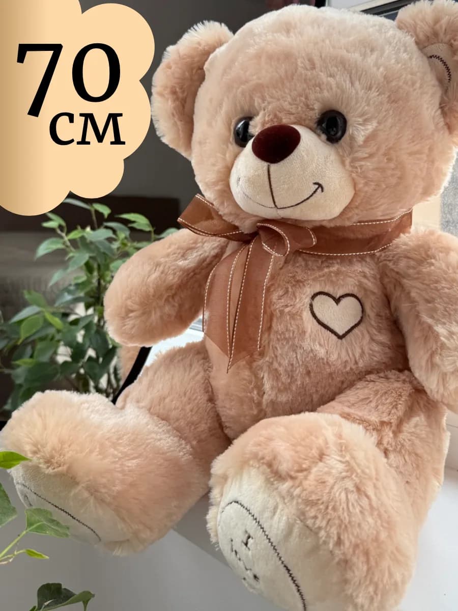 Мишка плюшевый 70см