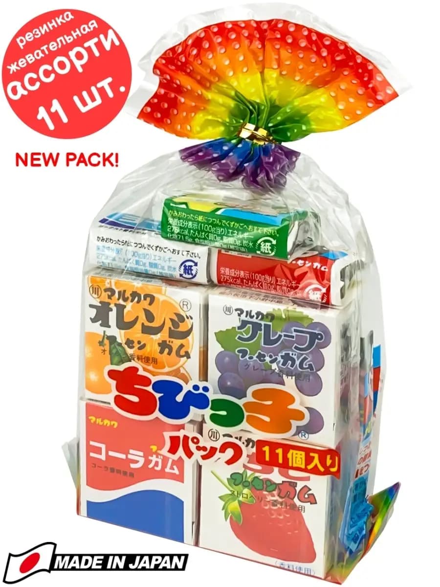Жевательная резинка Марукава Ассорти из 11шт. Япония - фото 1