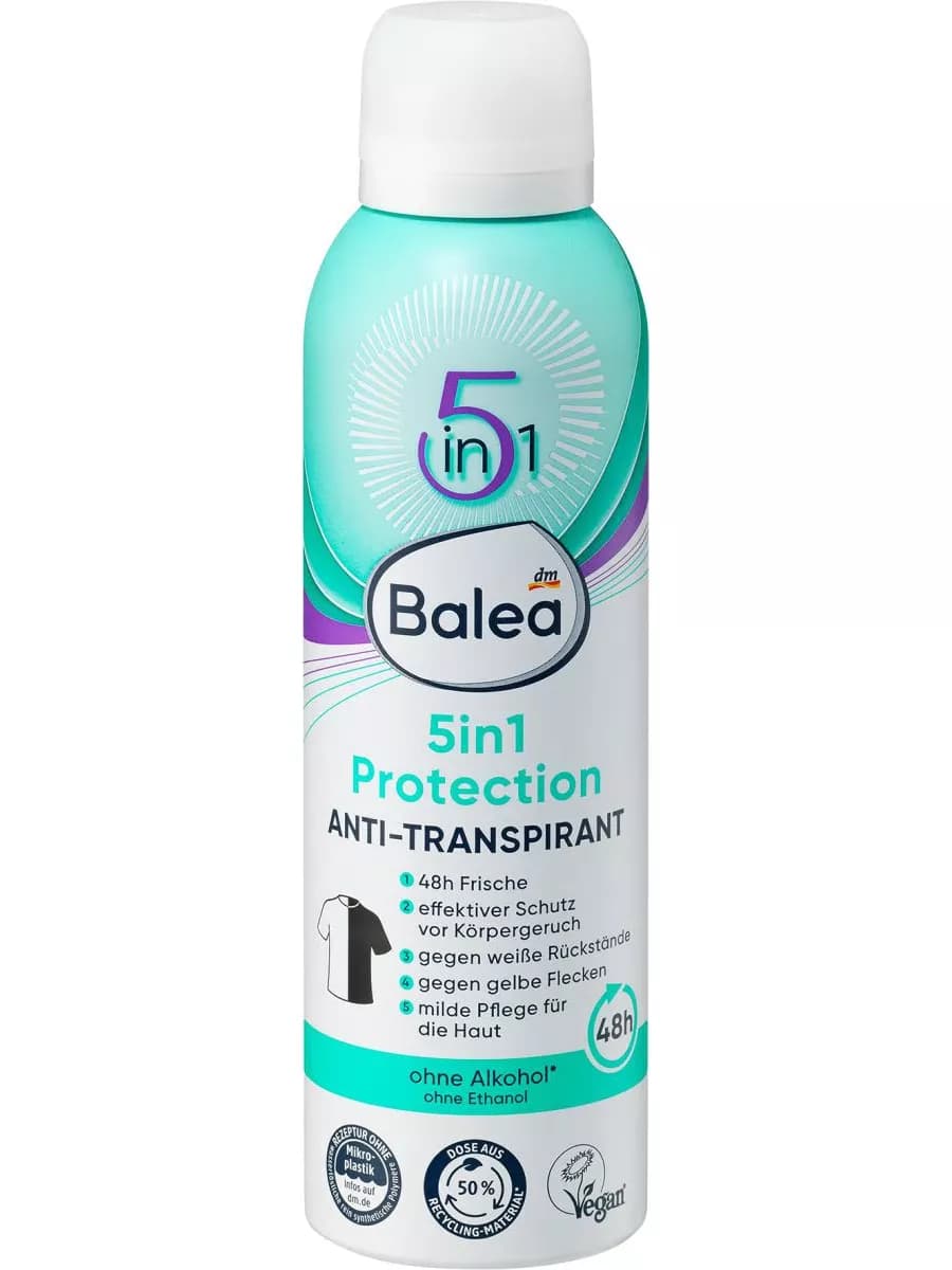 Дезодорант-спрей антиперспирант5в1, защита 48 часов