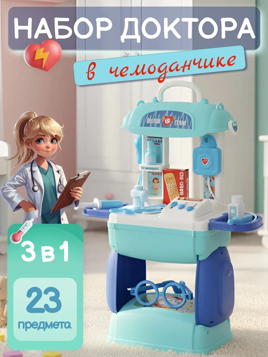 Игровой набор доктора детский