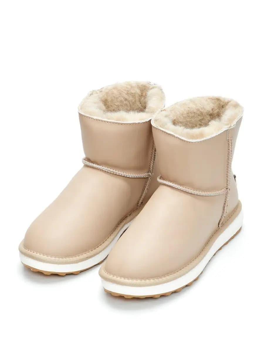 Угги зимние натуральные короткие с мехом