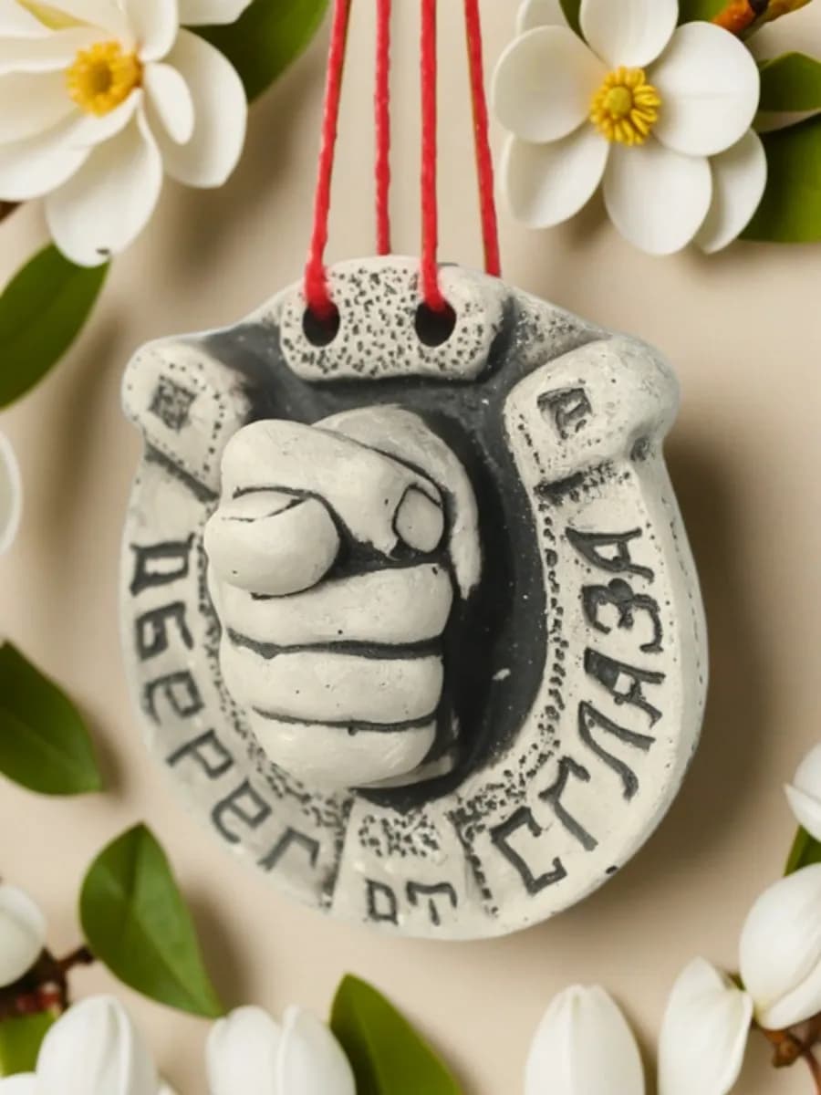 Подкова на дверь в дом на счастье сувенирная