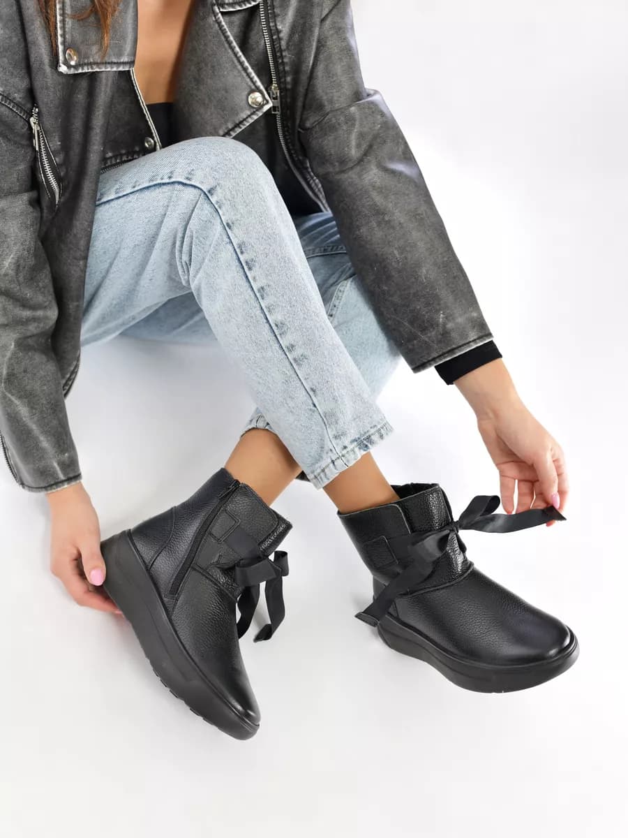 Ботинки зимние натуральная кожа