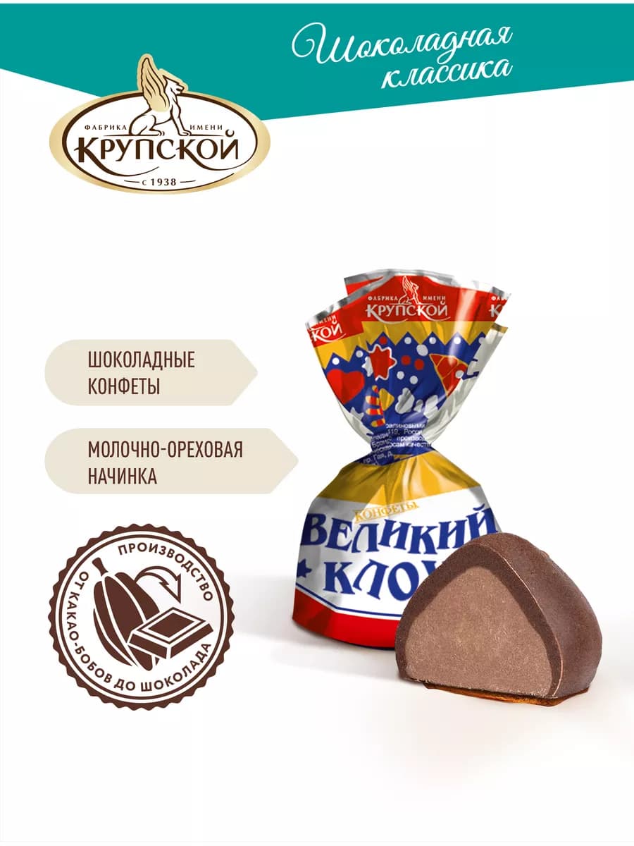 Конфеты "Великий клоун", 200 гр