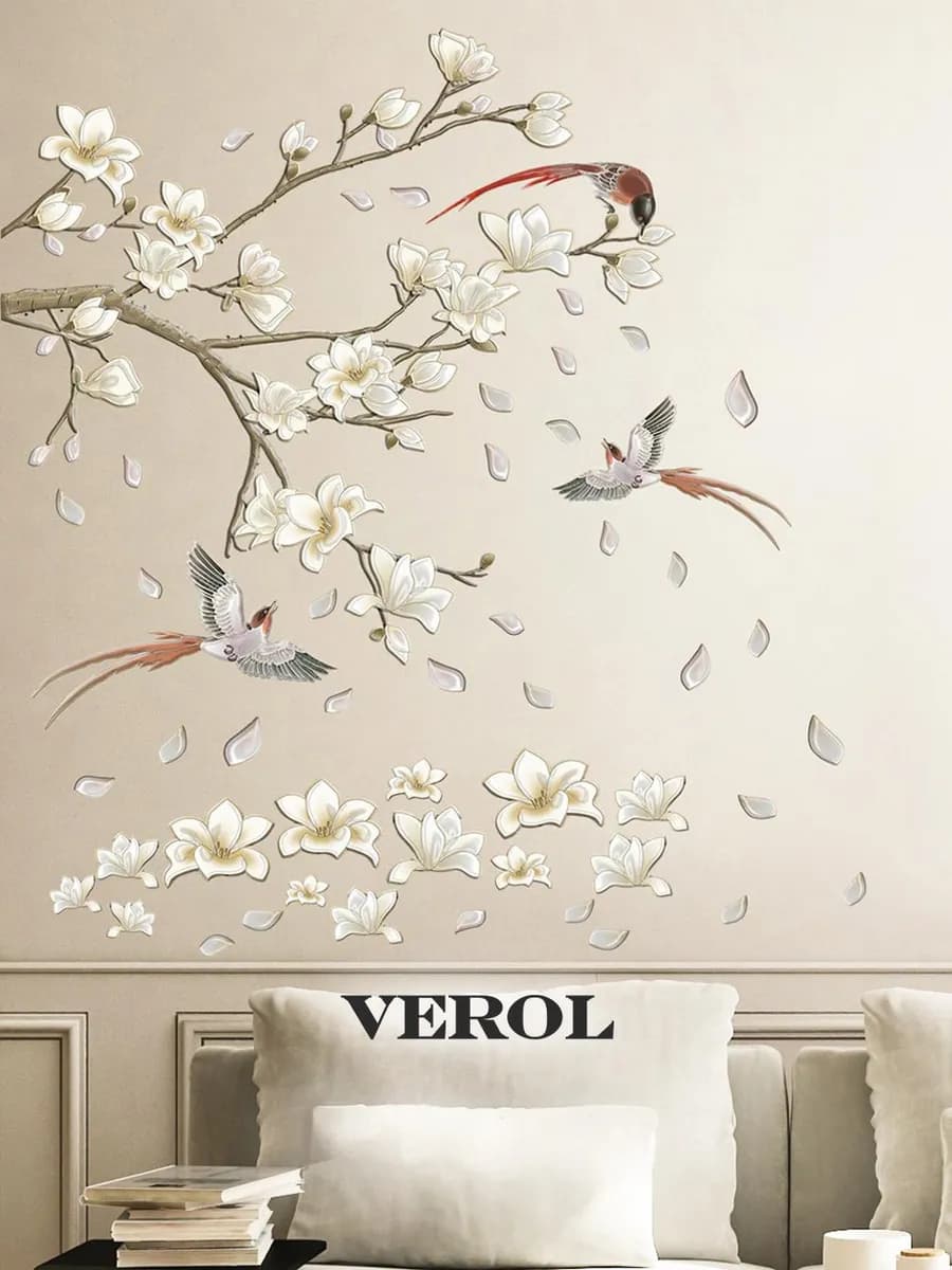 Интерьерные наклейки на стену декор