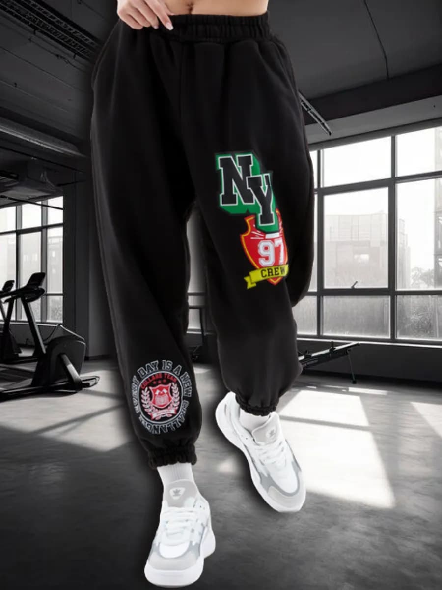 Спортивные штаны широкие оверсайз