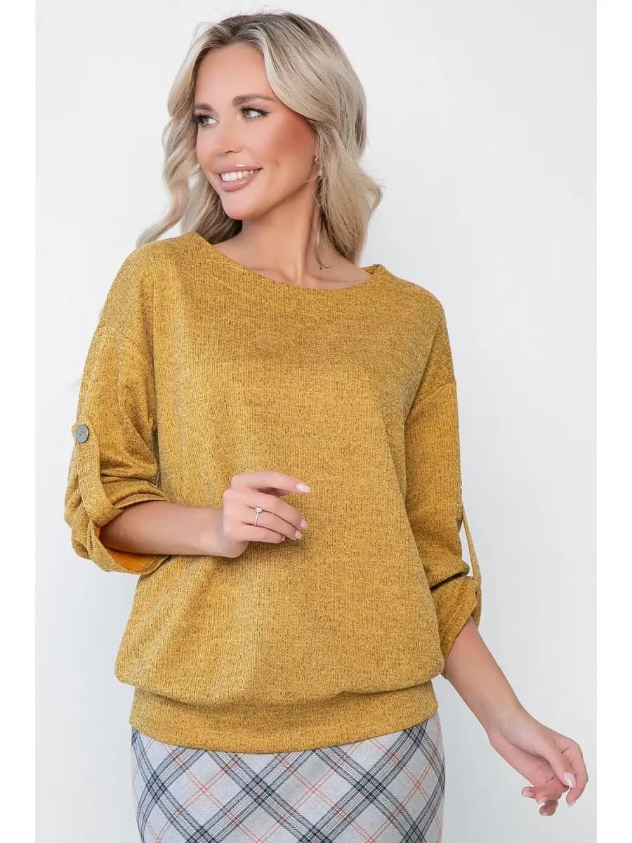 Джемпер нарядный большие размеры No`ra