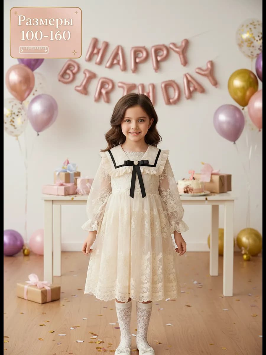 Платье праздничное нарядное