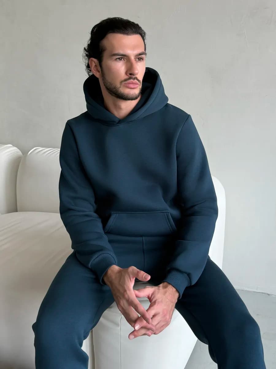 Спортивный костюм теплый с начесом