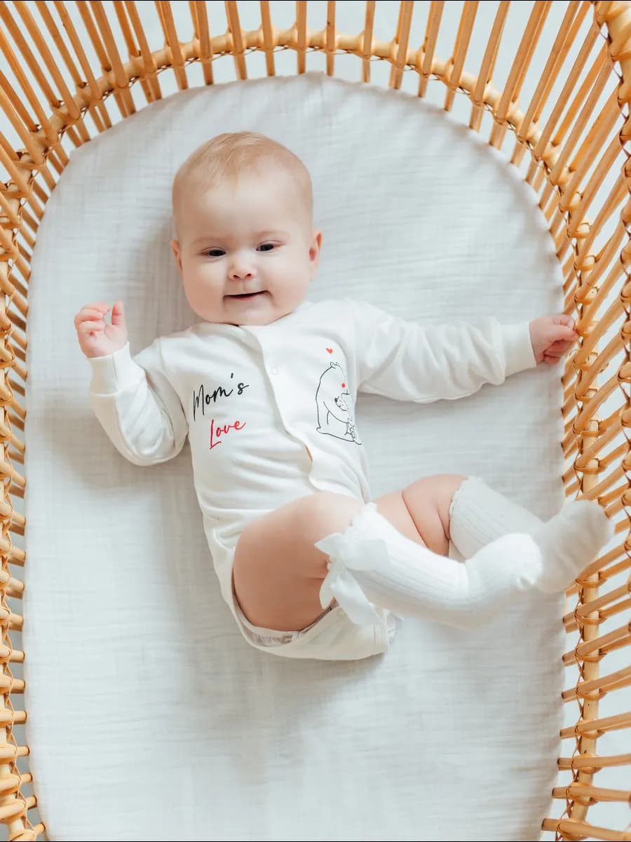 Боди для детей с начёсом