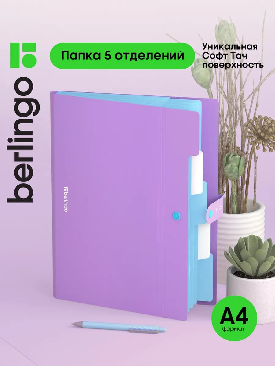 Папка органайзер для документов А4, семейная - фото 1