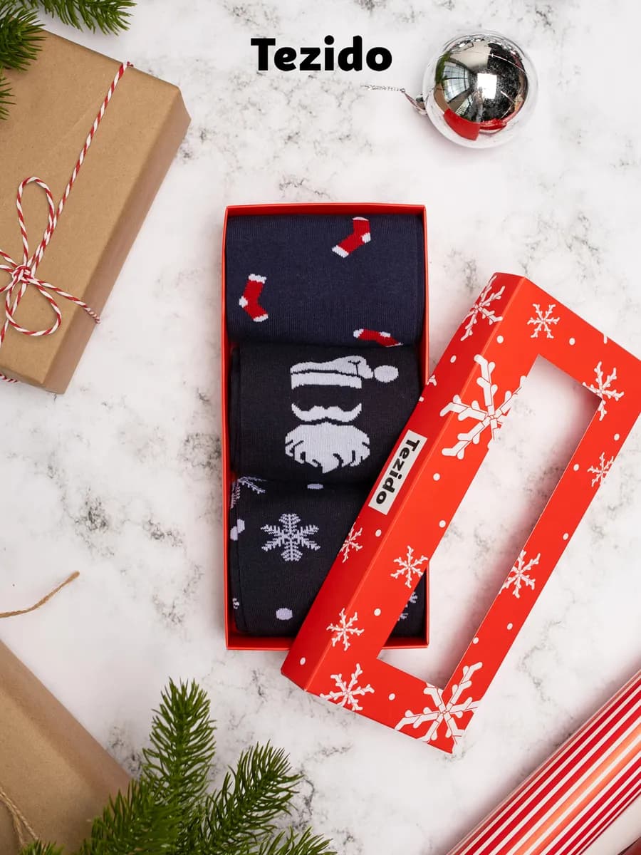 Носки новогодние