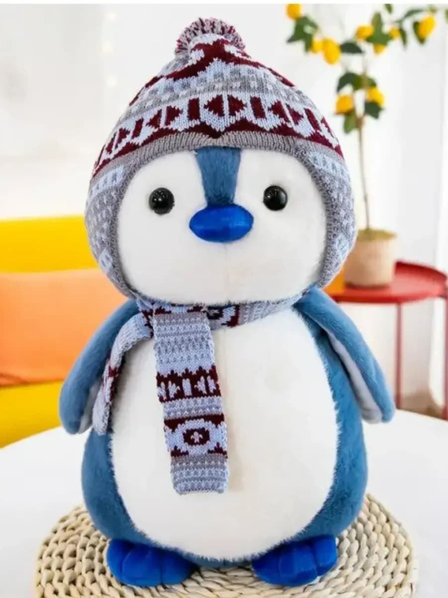 Мягкая игрушка Пингвин плюшевый, 23 см