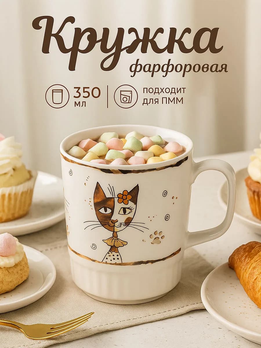 Кружка для чая и кофе «Аристократы» 350 мл подарочная