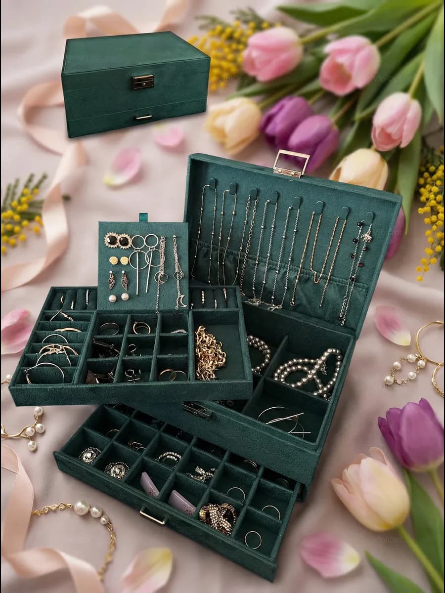 Шкатулка для украшений большая