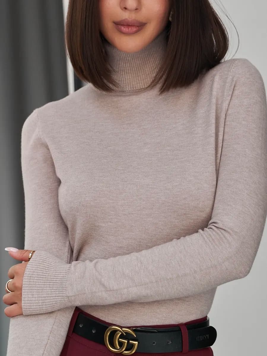 Водолазка кашемировая с горлом