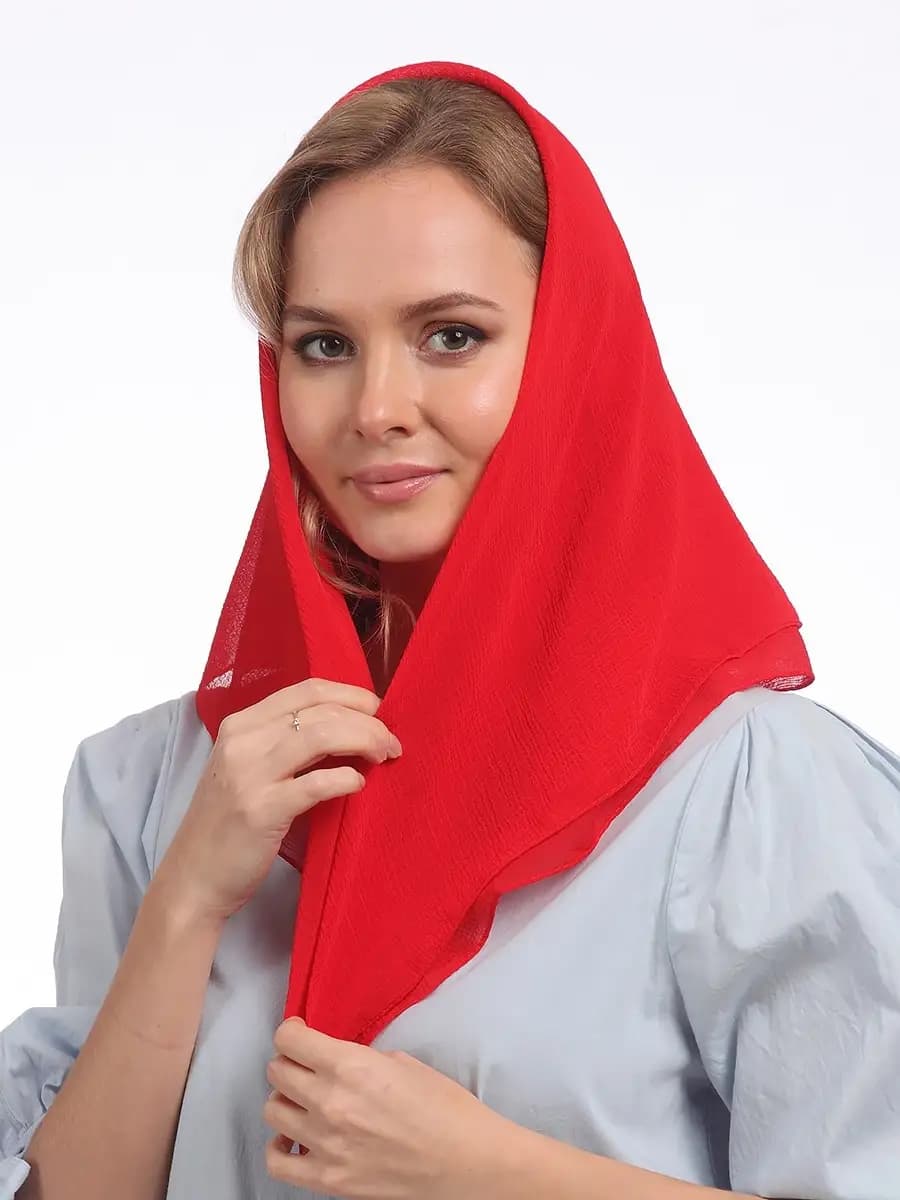 Платок-косынка для церкви,в церковь,для храма - фото 1